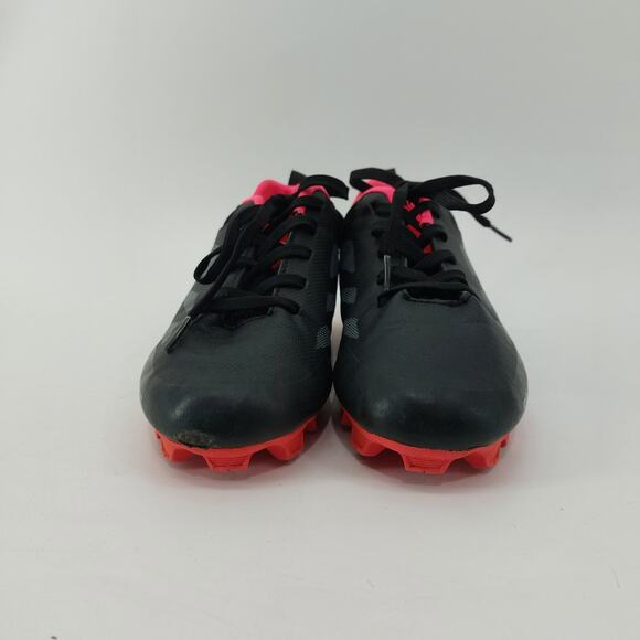Rawlings Girls Soccer Black Shoes Size 1.5 Baseball Softball Cleats - Picture 4 of 12